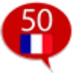 learn french - 50 languages android application logo